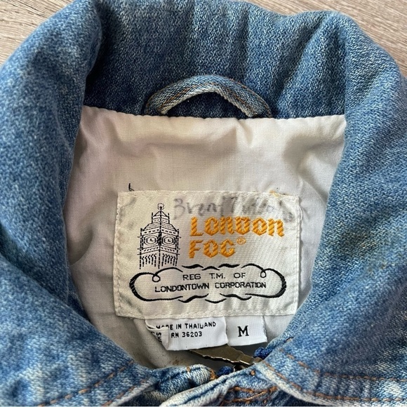 Vintage 1980s / 1990s London Fog Medium - Picture 4 of 4